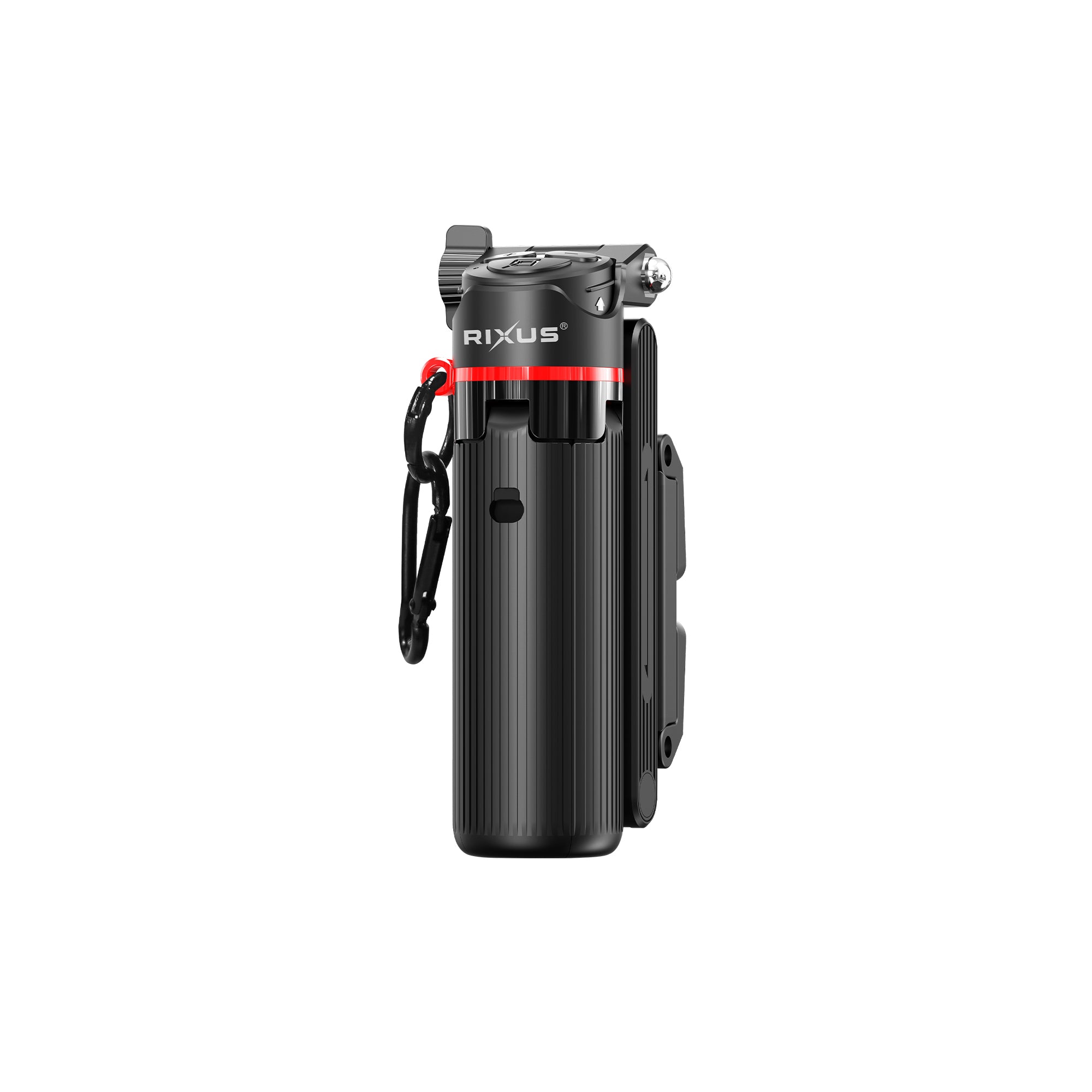 Rixus RXSF01 Travel Selfie Stick With Stand And Light