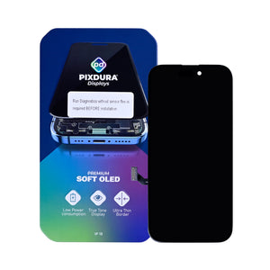 PIXDURA For Apple iPhone 15 Display And Digitizer Soft-OLED (Run Diagnostics) (60Hz)