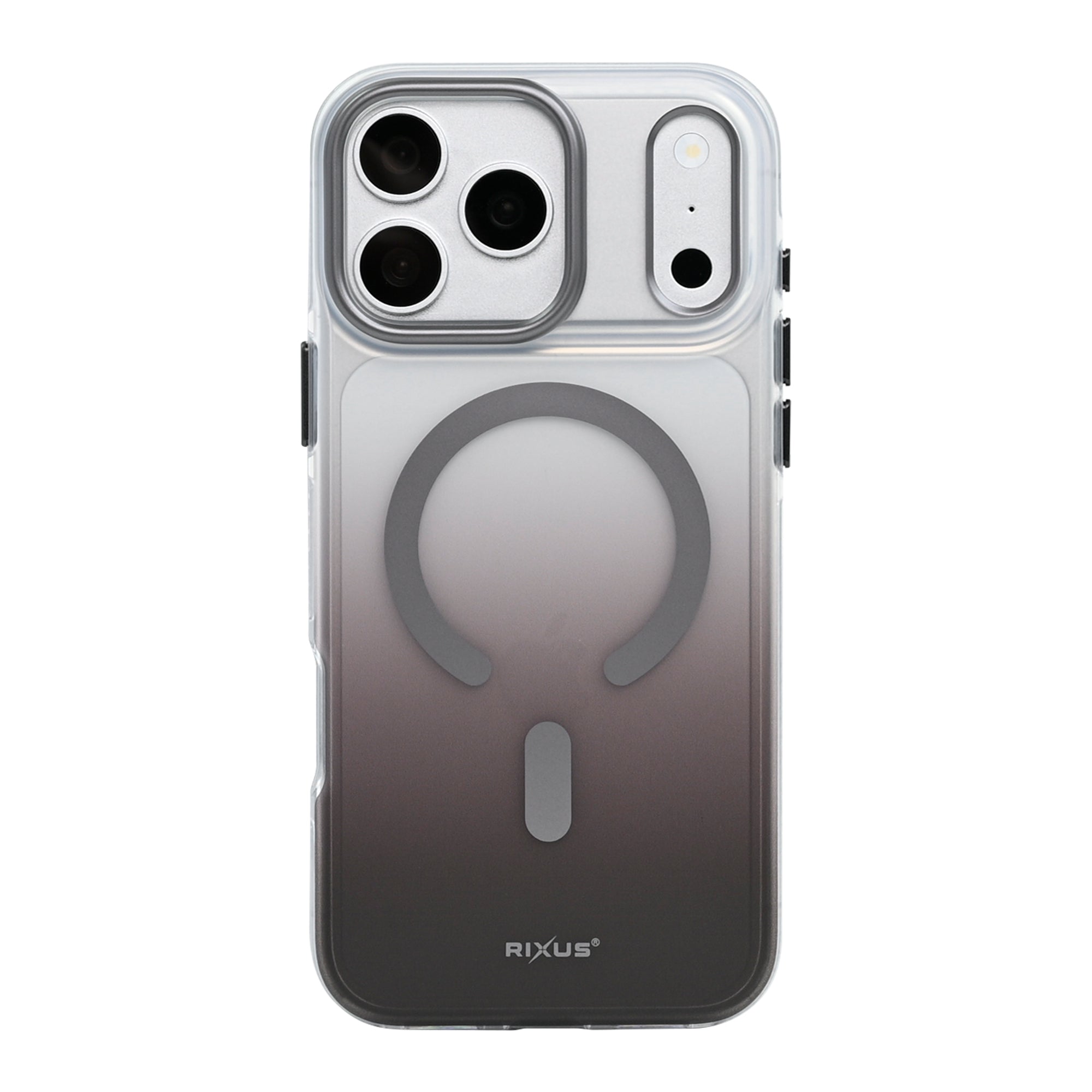 Rixus Aero Shield Case With MagSafe Compatible For Apple iPhone 17 Pro, 18 Pro Deep Grey