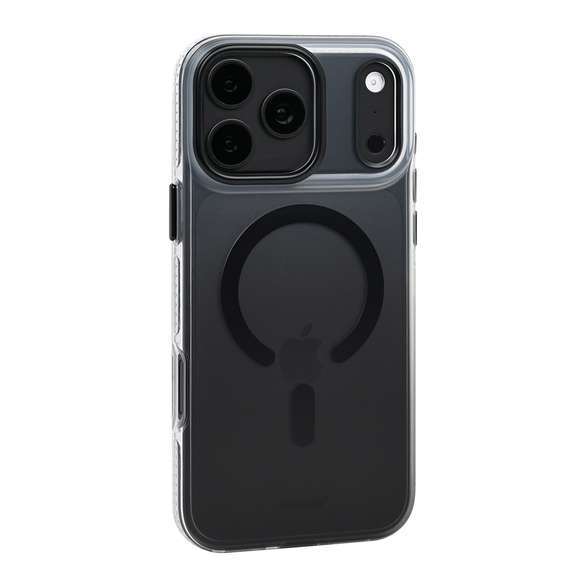 Rixus Aero Shield Case With MagSafe Compatible For Apple iPhone 17 Pro, 18 Pro Black
