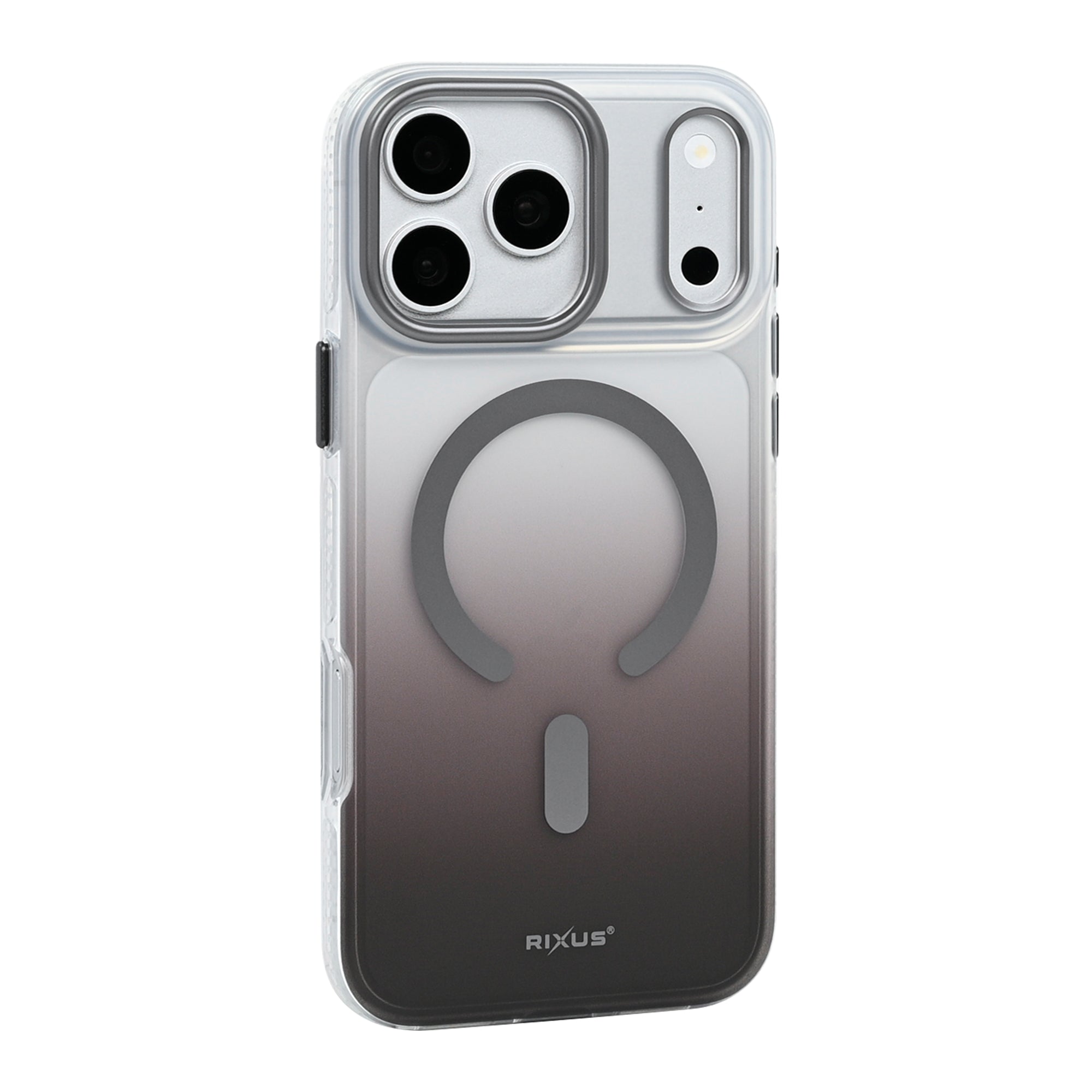 Rixus Aero Shield Case With MagSafe Compatible For Apple iPhone 17 Pro Max, 18 Pro Max Deep Grey
