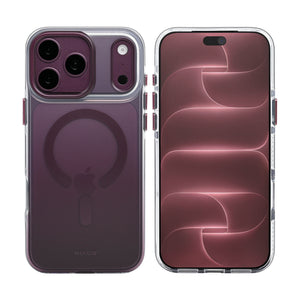 Rixus Aero Shield Case With MagSafe Compatible For Apple iPhone 17 Pro Max, 18 Pro Max Burgundy