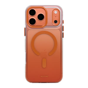 Rixus Aero Shield Case With MagSafe Compatible For Apple iPhone 17 Pro Max, 18 Pro Max Orange
