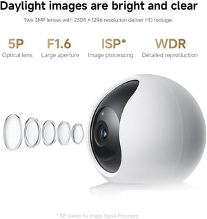 Xiaomi C300 Dual Smart Camera White