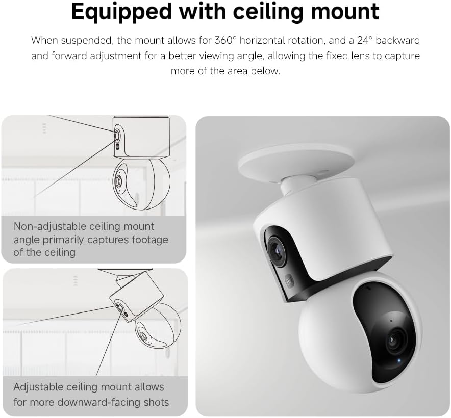 Xiaomi C300 Dual Smart Camera White