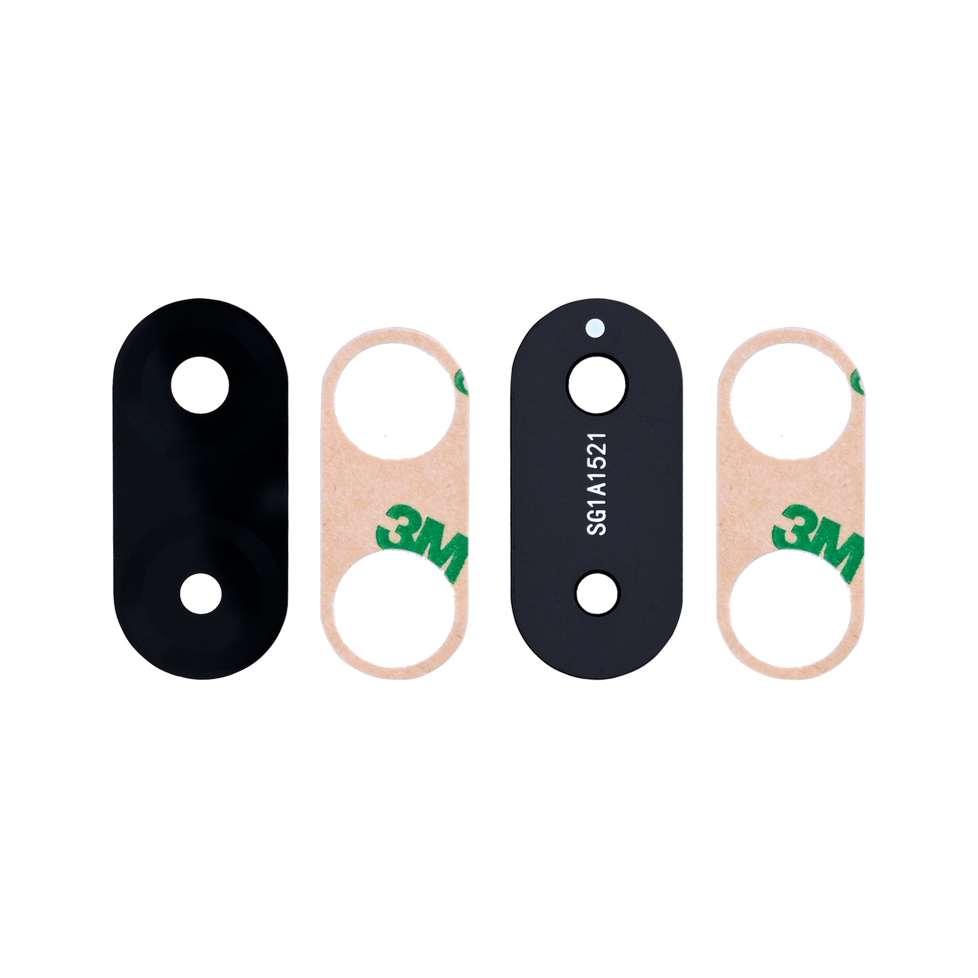Samsung Galaxy A07 5G A076B Camera Lens Cover Set Black OEM