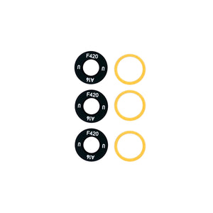 Samsung Galaxy A16 5G A166B Camera Lens Cover Set Black OEM