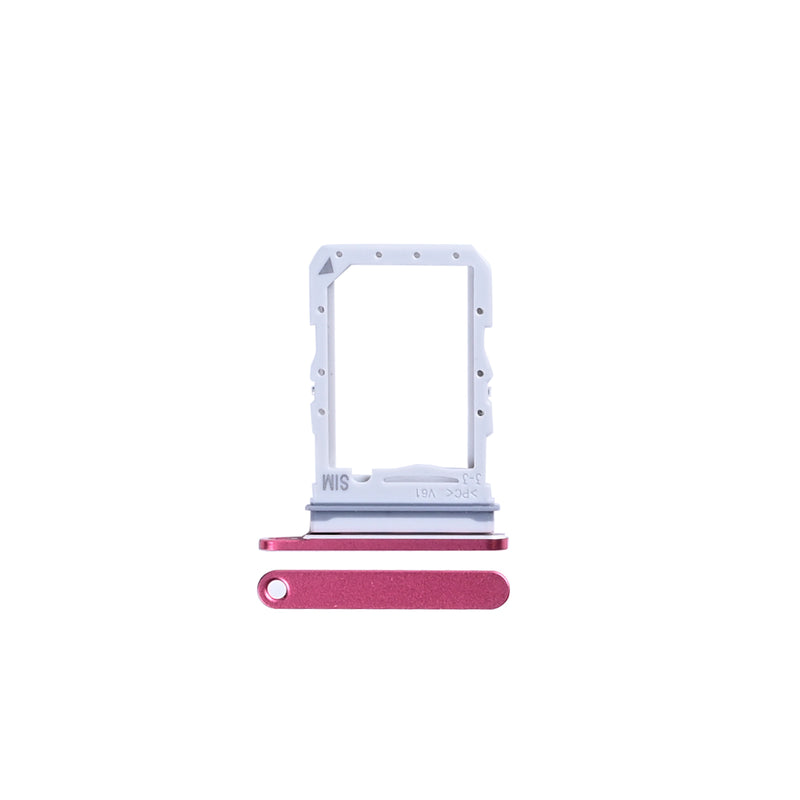 Samsung Galaxy Z Flip7 F766B Single Sim Card Holder Coral Red OEM