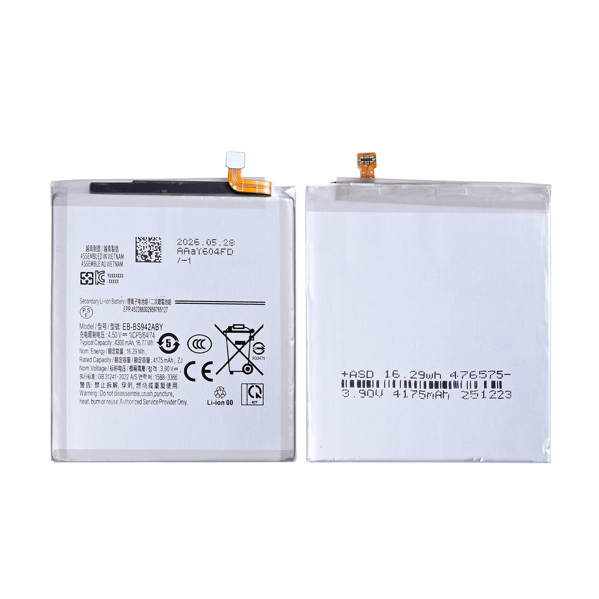 Samsung Galaxy S26 S942B Battery EB-BS942ABE OEM