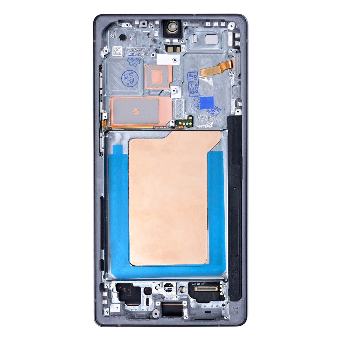 Samsung Galaxy S25 Ultra S938B Display And Digitizer With Frame Titanium Jet Black Soft-OLED