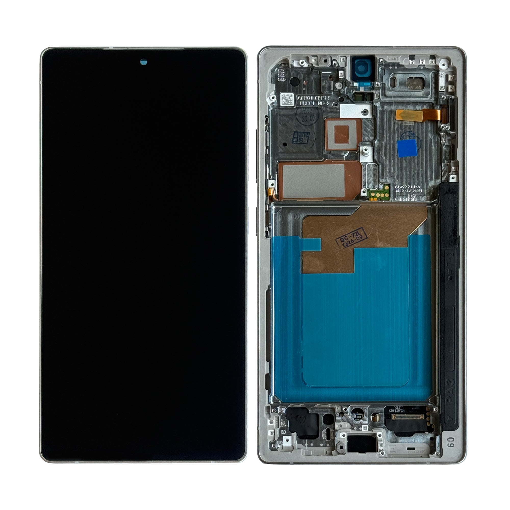 Samsung Galaxy S25 Ultra S938B Display And Digitizer With Frame Titanium Gray, Green, Gold Soft-OLED