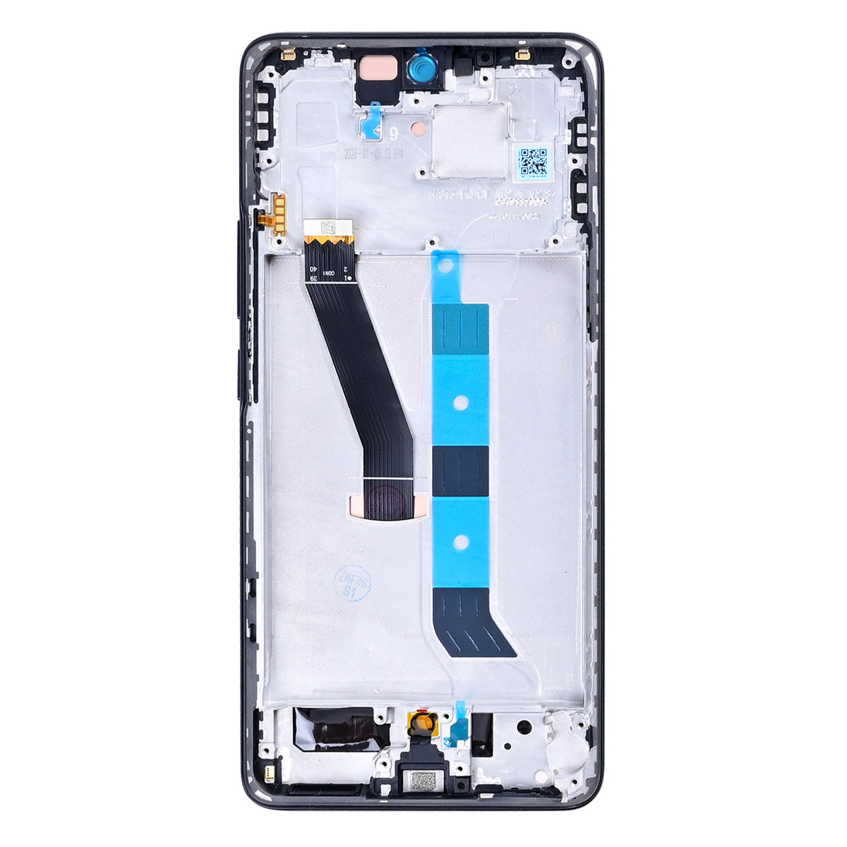 Xiaomi Redmi Note 15 5G, Poco M8 Display And Digitizer With Frame Black OEM