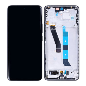 Xiaomi Redmi Note 15 5G, Poco M8 Display And Digitizer With Frame Black OEM