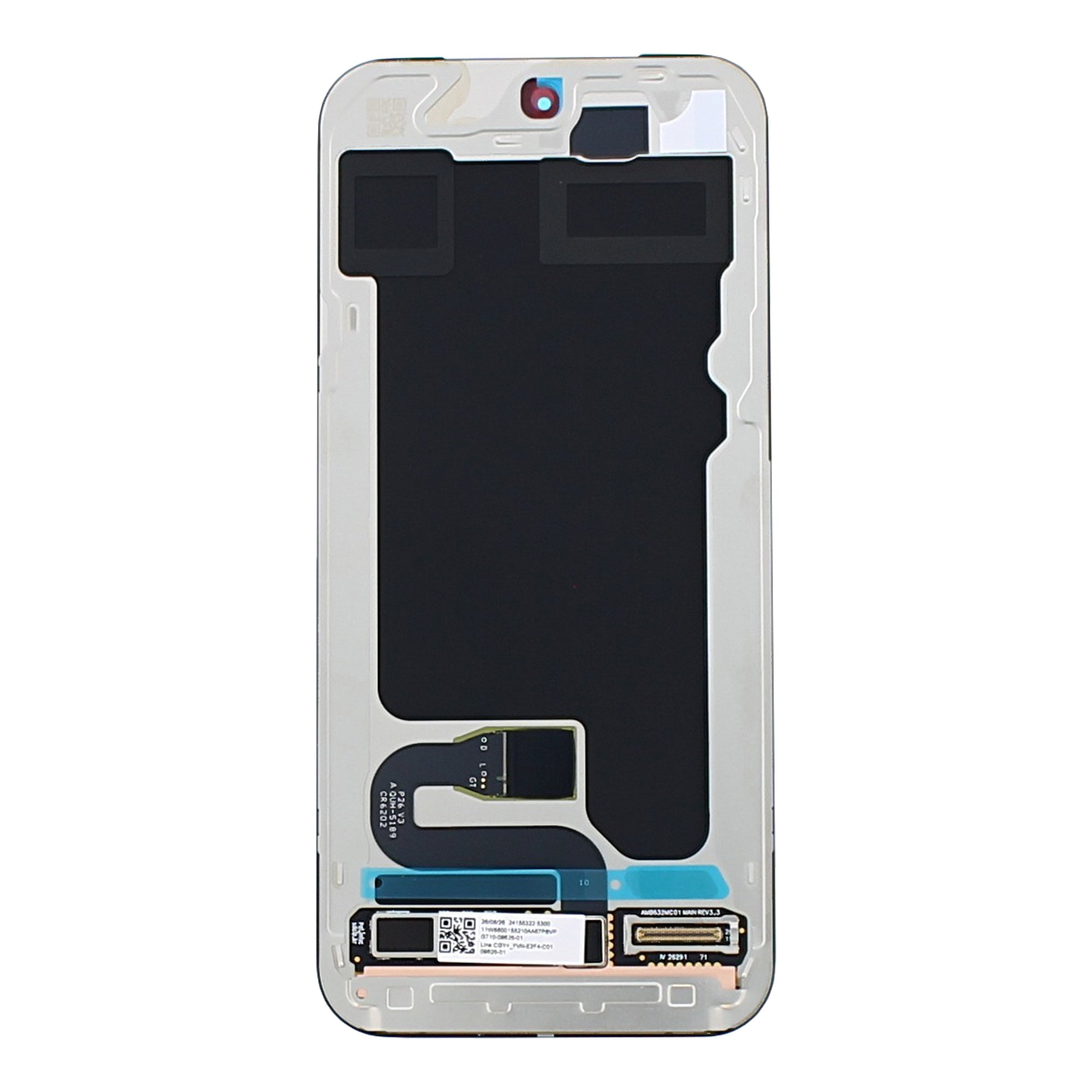 Google Pixel 11 Pro Display And Digitizer Without Frame Black Service Pack