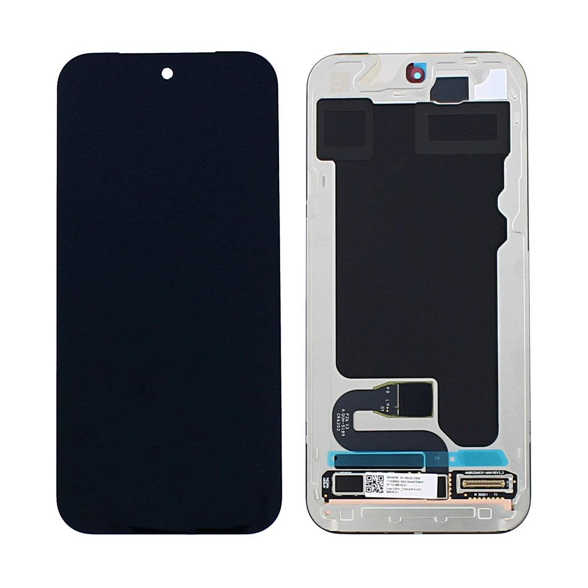 Google Pixel 11 Pro Display And Digitizer Without Frame Black Service Pack