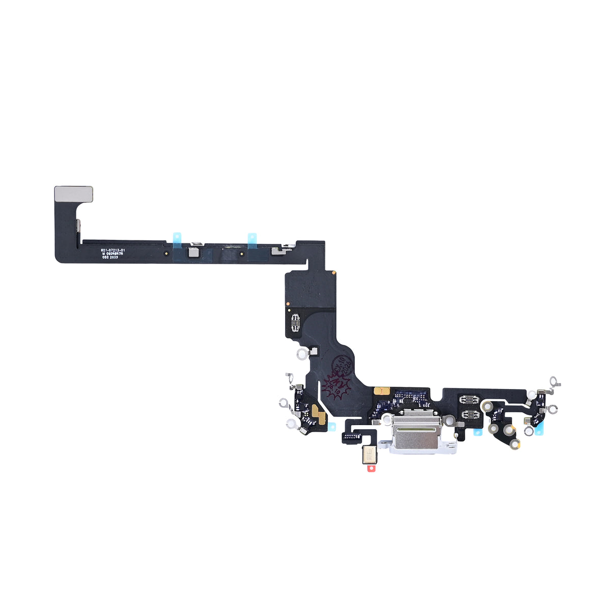 For Apple iPhone 18 Pro System Charging Flex Silver Pulled