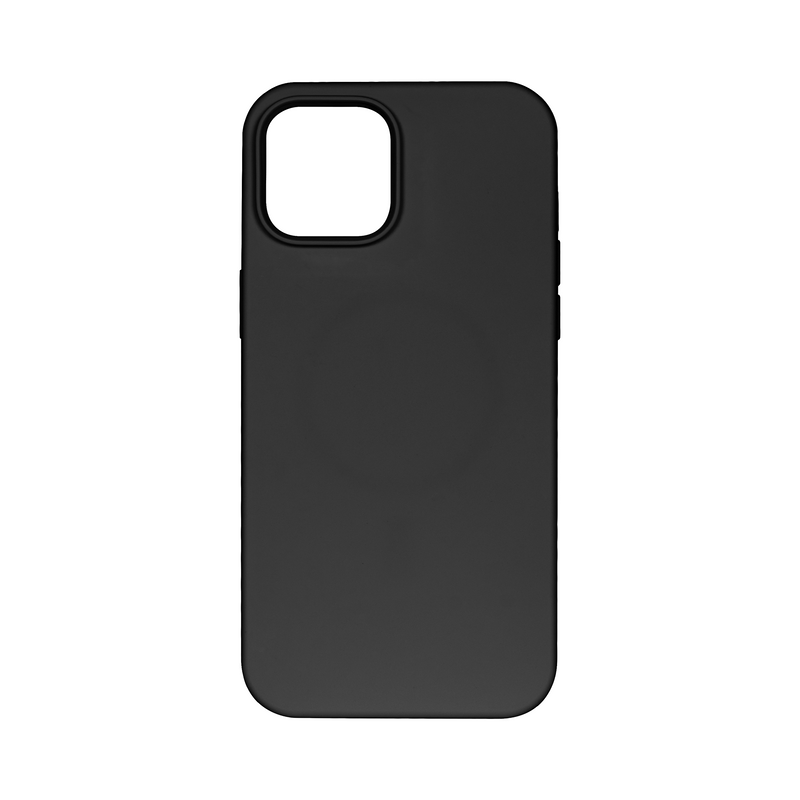 Rixus Soft TPU Phone Case With MagSafe Compatible For Apple iPhone 13 Pro Black