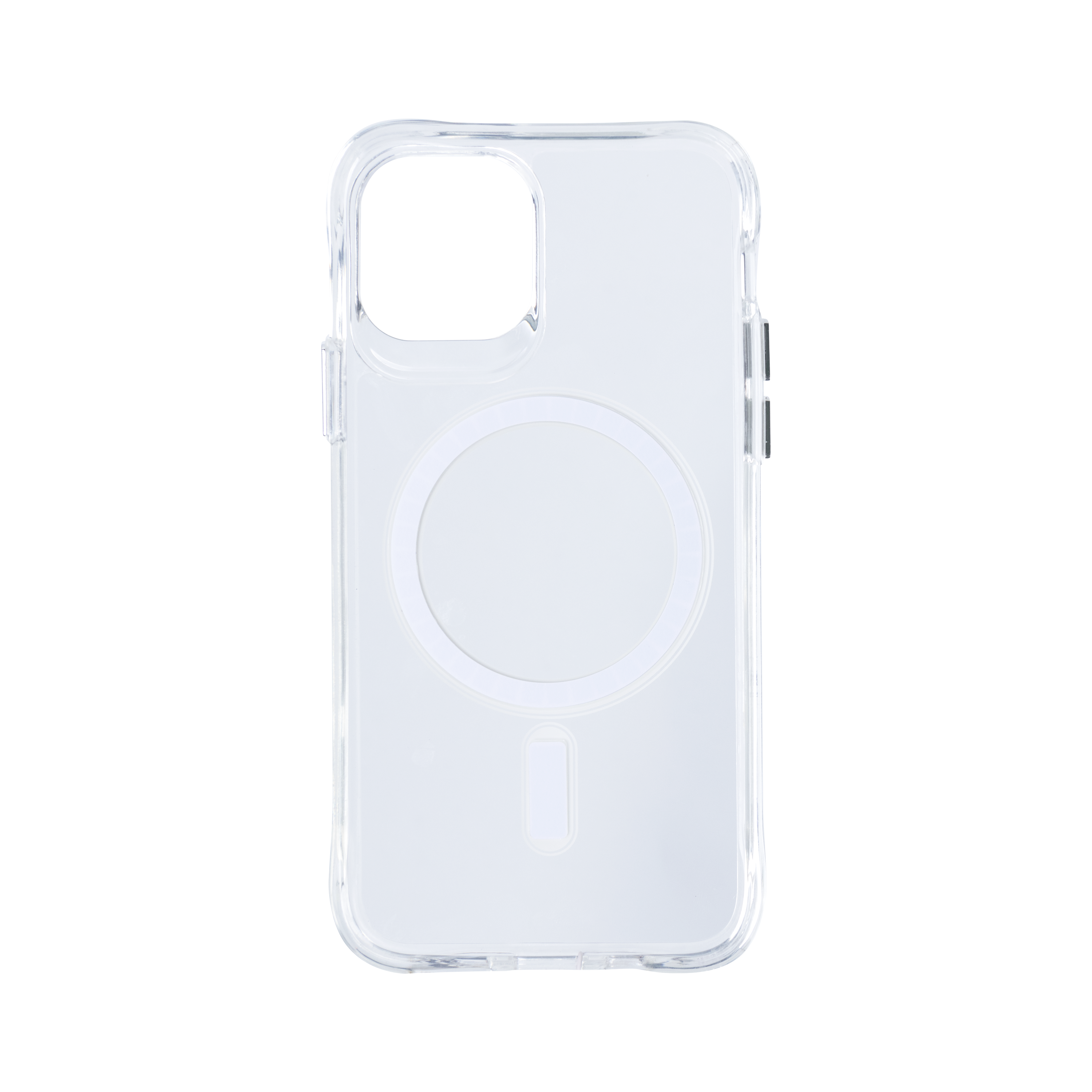 Rixus Anti Shock Case TPU With MagSafe For Apple iPhone 12, 12 Pro Transparent
