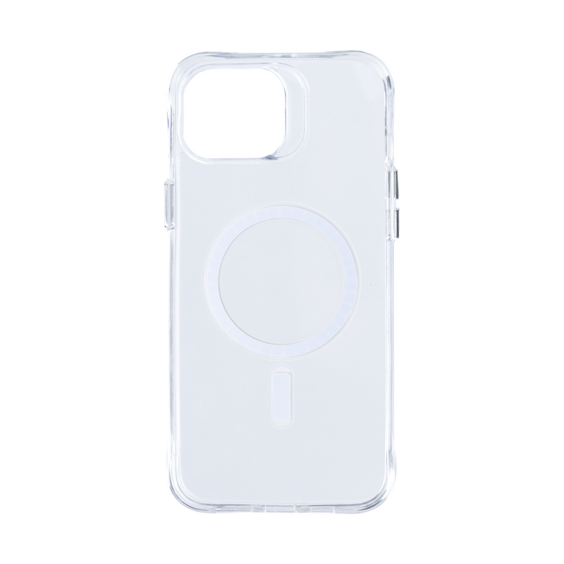 Rixus Anti Shock Case TPU With MagSafe Compatible For Apple iPhone 14 Plus Transparent