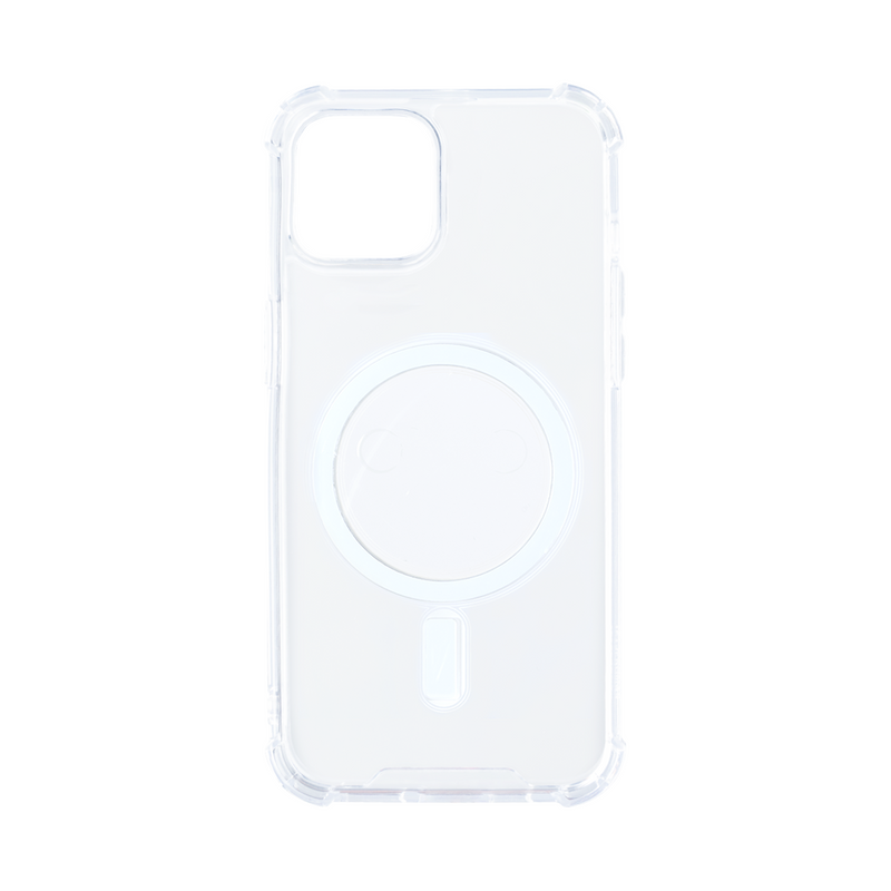 Rixus Anti-Burst Case With Magsafe For Apple iPhone 12 Mini Transparent