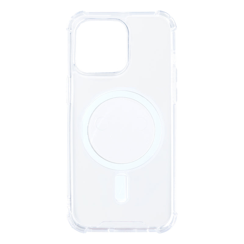 Rixus Anti-Burst Case With Magsafe For Apple iPhone 12 Pro Max Transparent