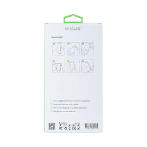 Rixus Anti-Burst Case With MagSafe Compatible For Apple iPhone 13 Transparent