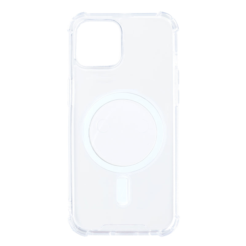 Rixus Anti-Burst Case With Magsafe For Apple iPhone 13 Pro Transparent