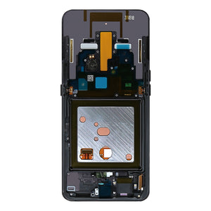 Samsung Galaxy A80 A805F Display And Digitizer With Frame Phantom Black Service Pack