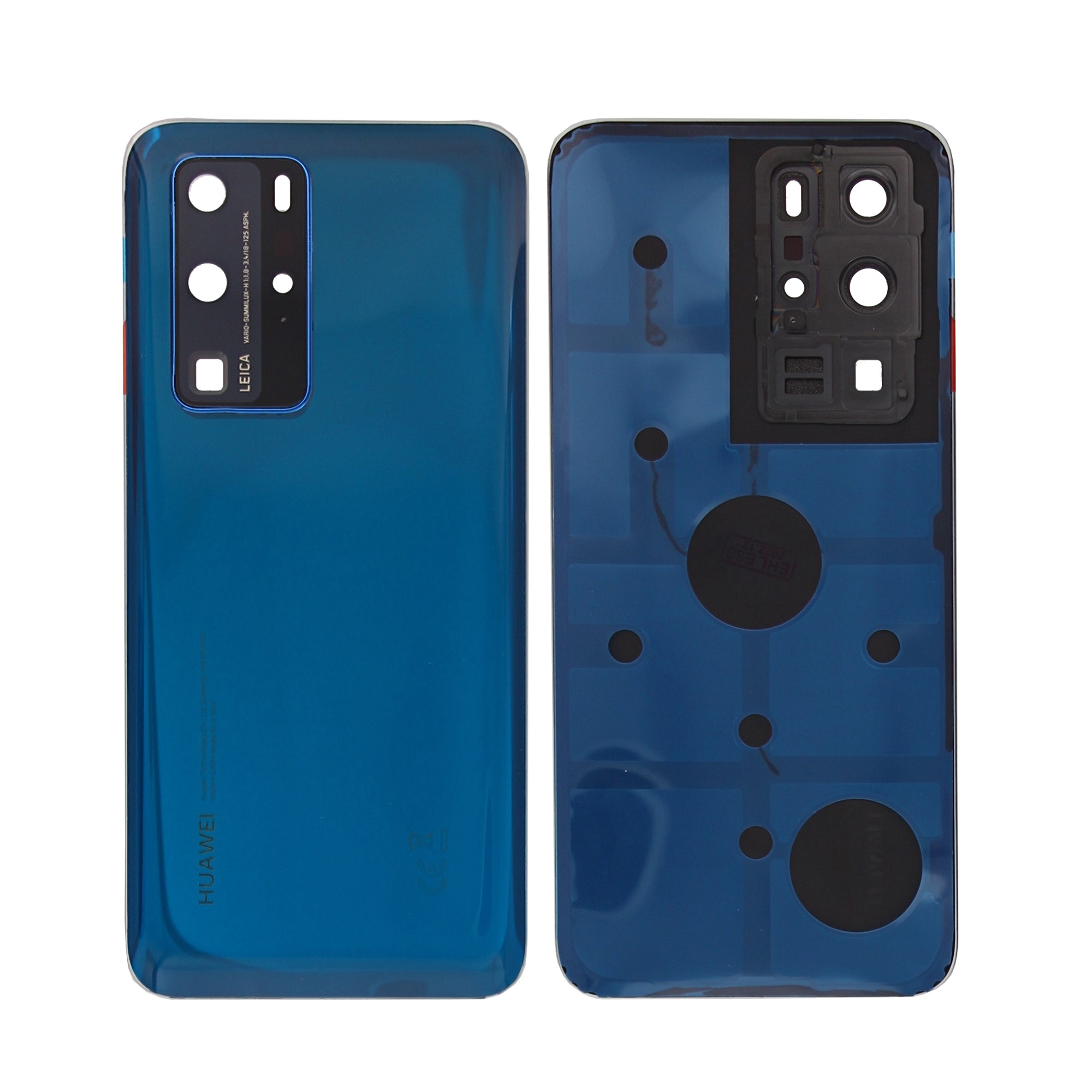 Huawei P40 Pro Back Cover With Lens Deep Sea Blue OEM