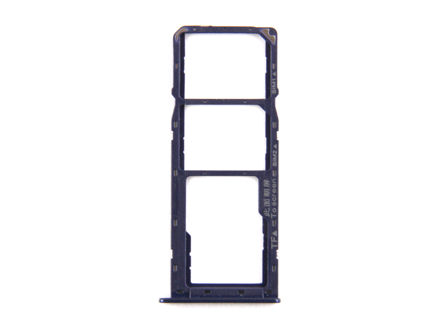 Samsung Galaxy A10s A107F Sim Card Holder Blue OEM