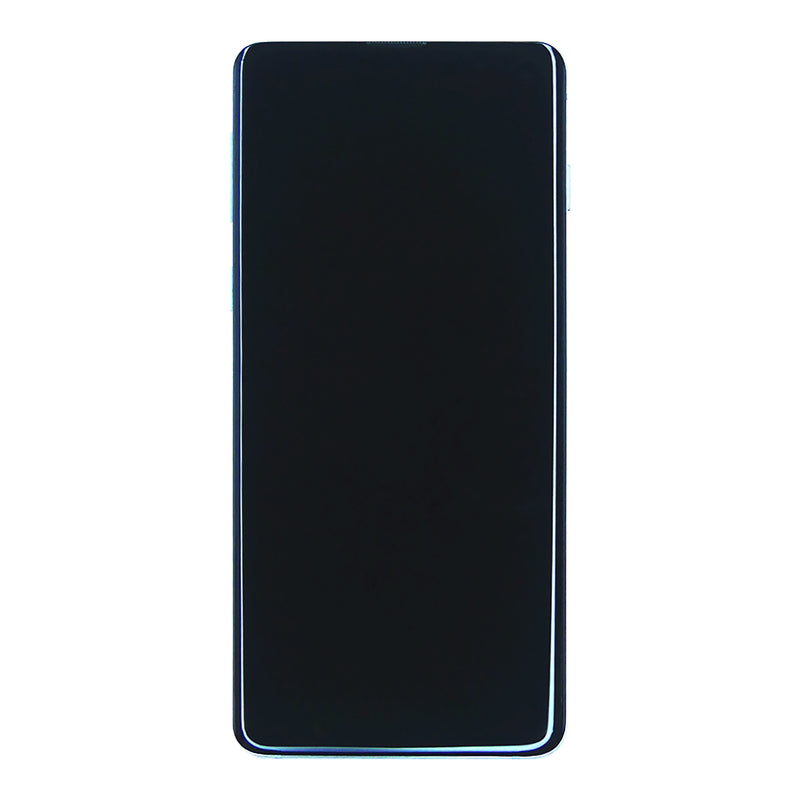 Samsung Galaxy S10 G973F Display And Digitizer With Frame Prism White Service Pack
