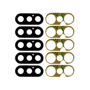For Apple iPhone XS Max Camera Lens Cover Set Black OEM (5pcs)