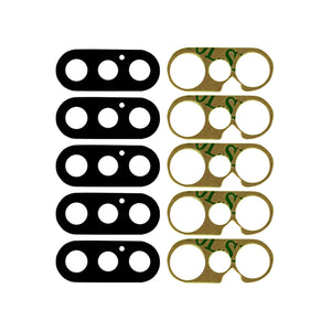 For Apple iPhone XS Max Camera Lens Cover Set Black OEM (5pcs)
