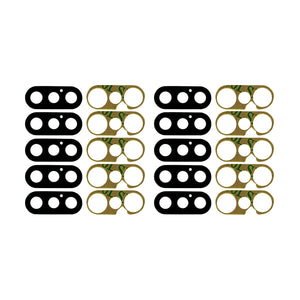 For Apple iPhone XS Max Camera Lens Cover Set Black OEM (5pcs)