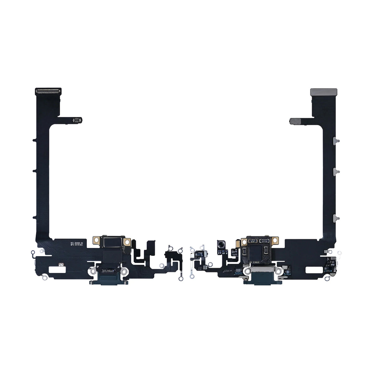 For Apple iPhone 11 Pro Max System Charging Flex Matte Midnight Green Pulled