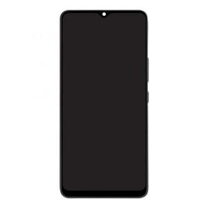 Samsung Galaxy A22 A225F Display And Digitizer With Frame Black Soft-OLED
