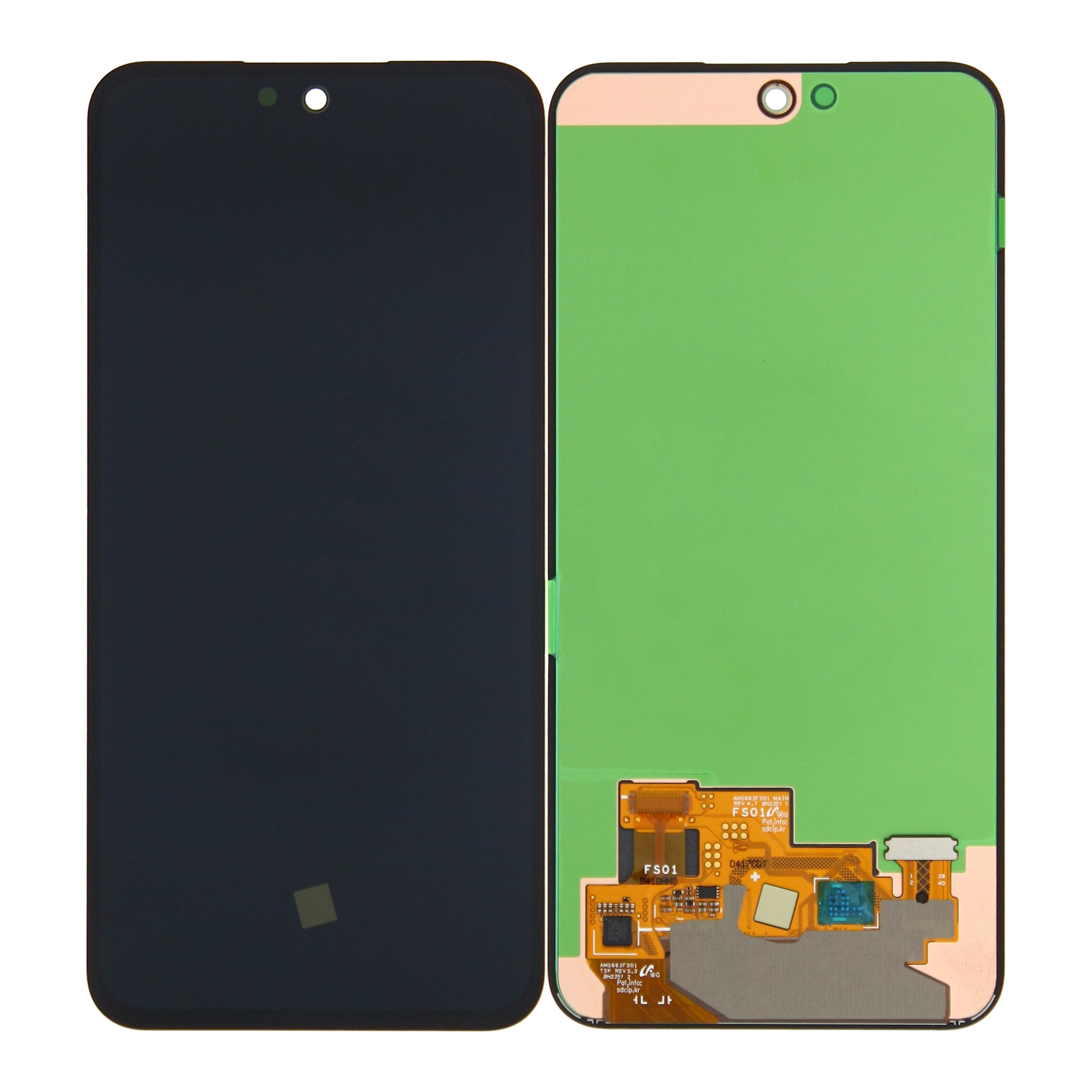 Samsung Galaxy A35 A356B Display And Digitizer Without Frame Black Service Pack