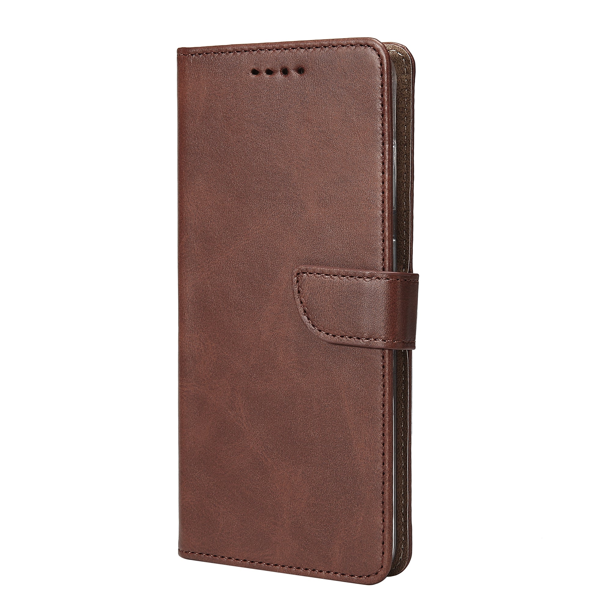 Rixus Bookcase For Samsung Galaxy A25 5G Brown