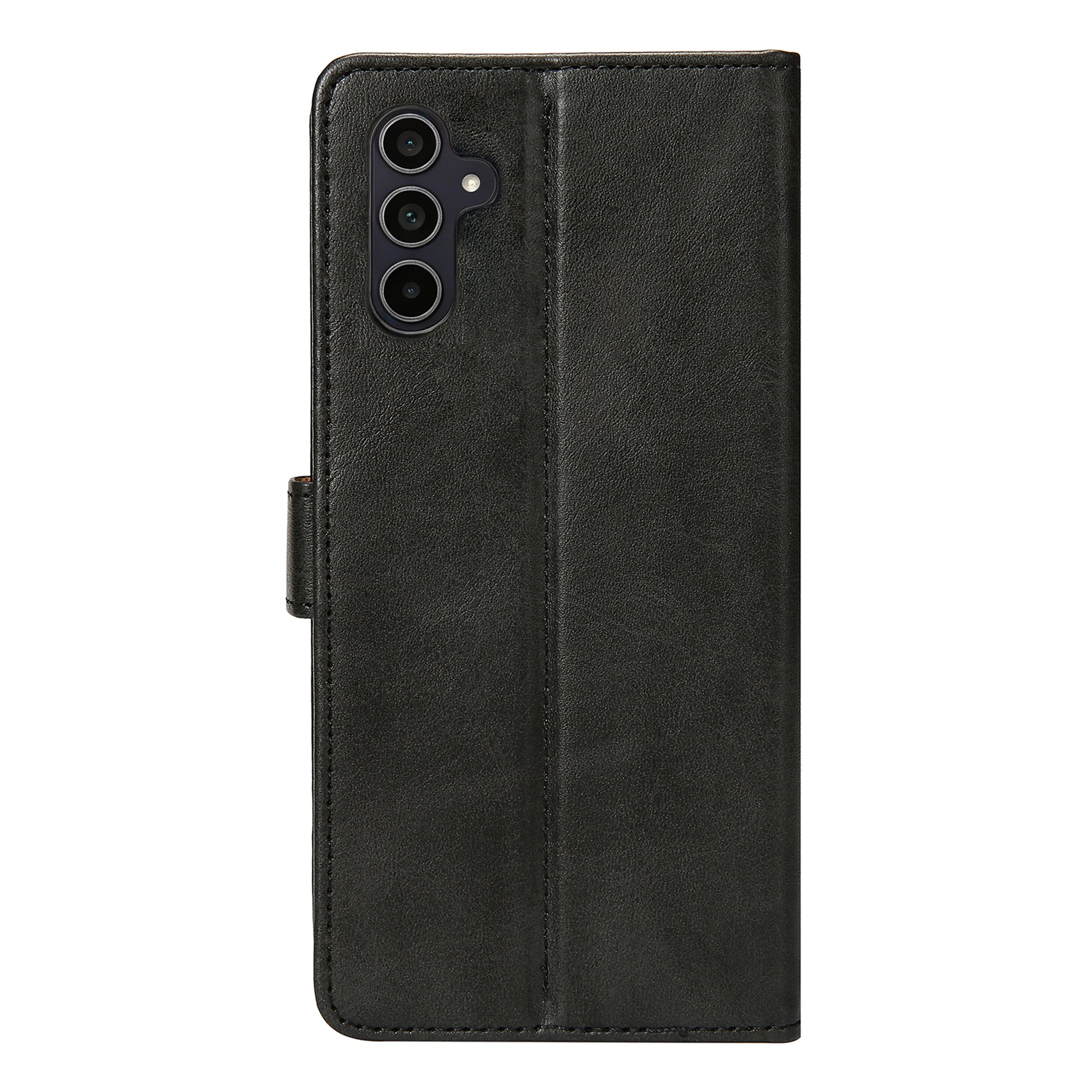 Rixus Bookcase For Samsung Galaxy A35 5G Black