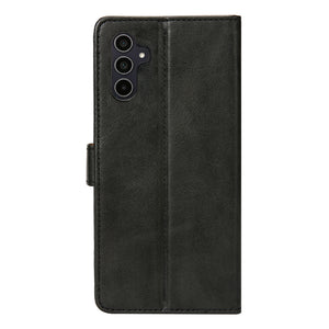 Rixus Bookcase For Samsung Galaxy A35 5G Black