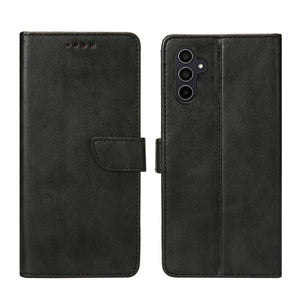 Rixus Bookcase For Samsung Galaxy A35 5G Black