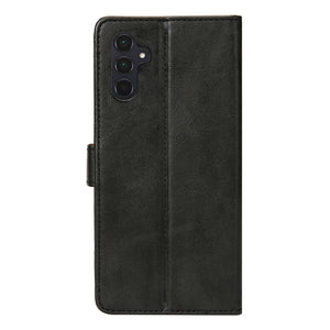 Rixus Bookcase For Samsung Galaxy A55 5G Black