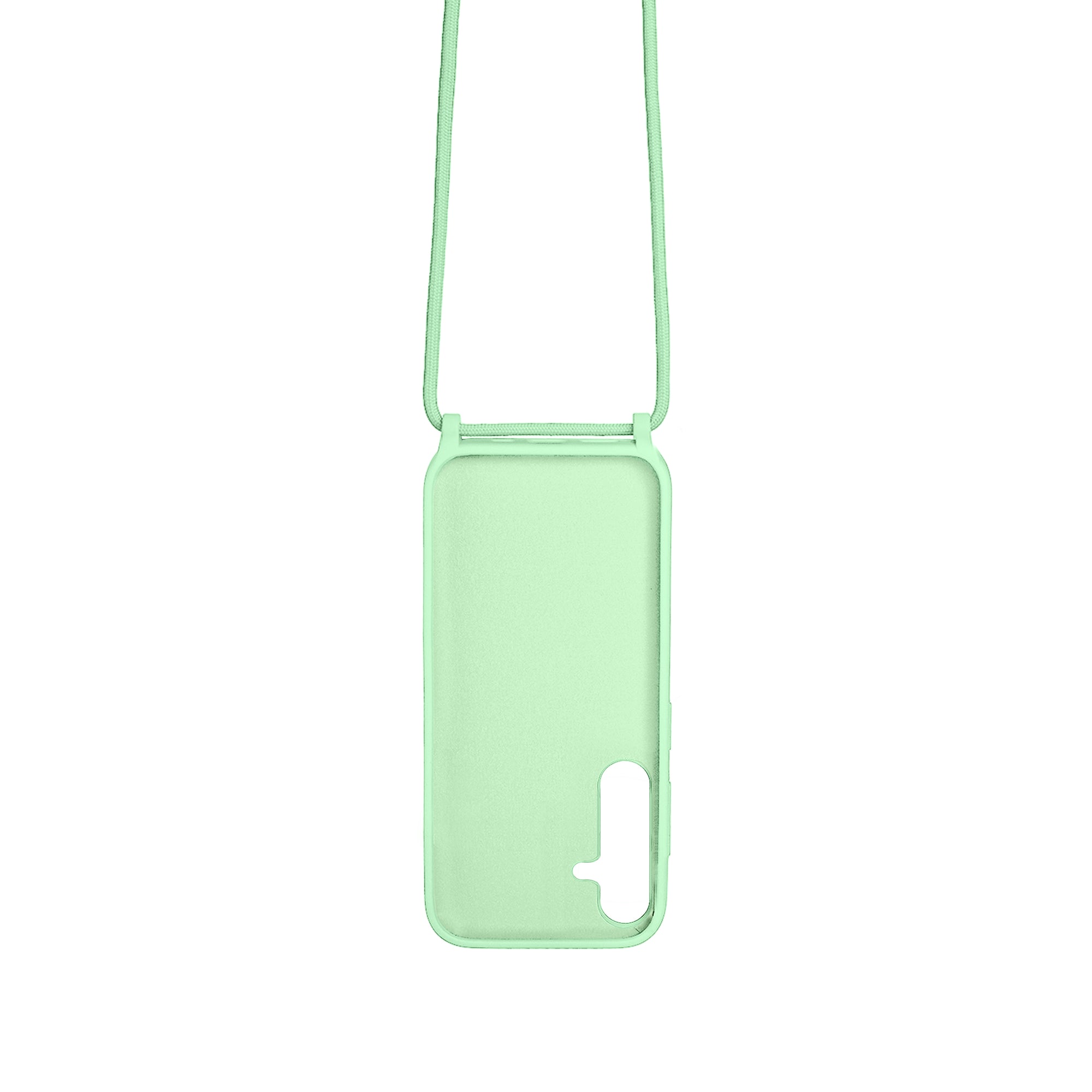 Rixus TPU Necklace Cord Cover For Samsung Galaxy A15 5G Matcha
