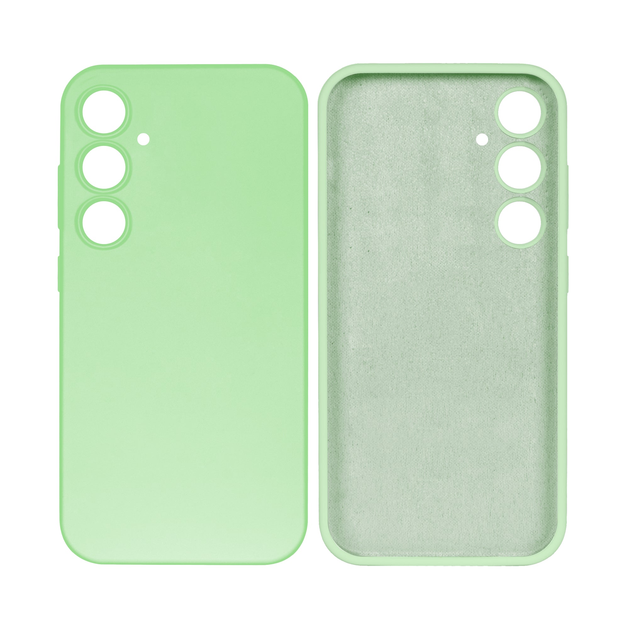 Rixus Soft TPU Phone Case For Samsung Galaxy A15 5G Matcha
