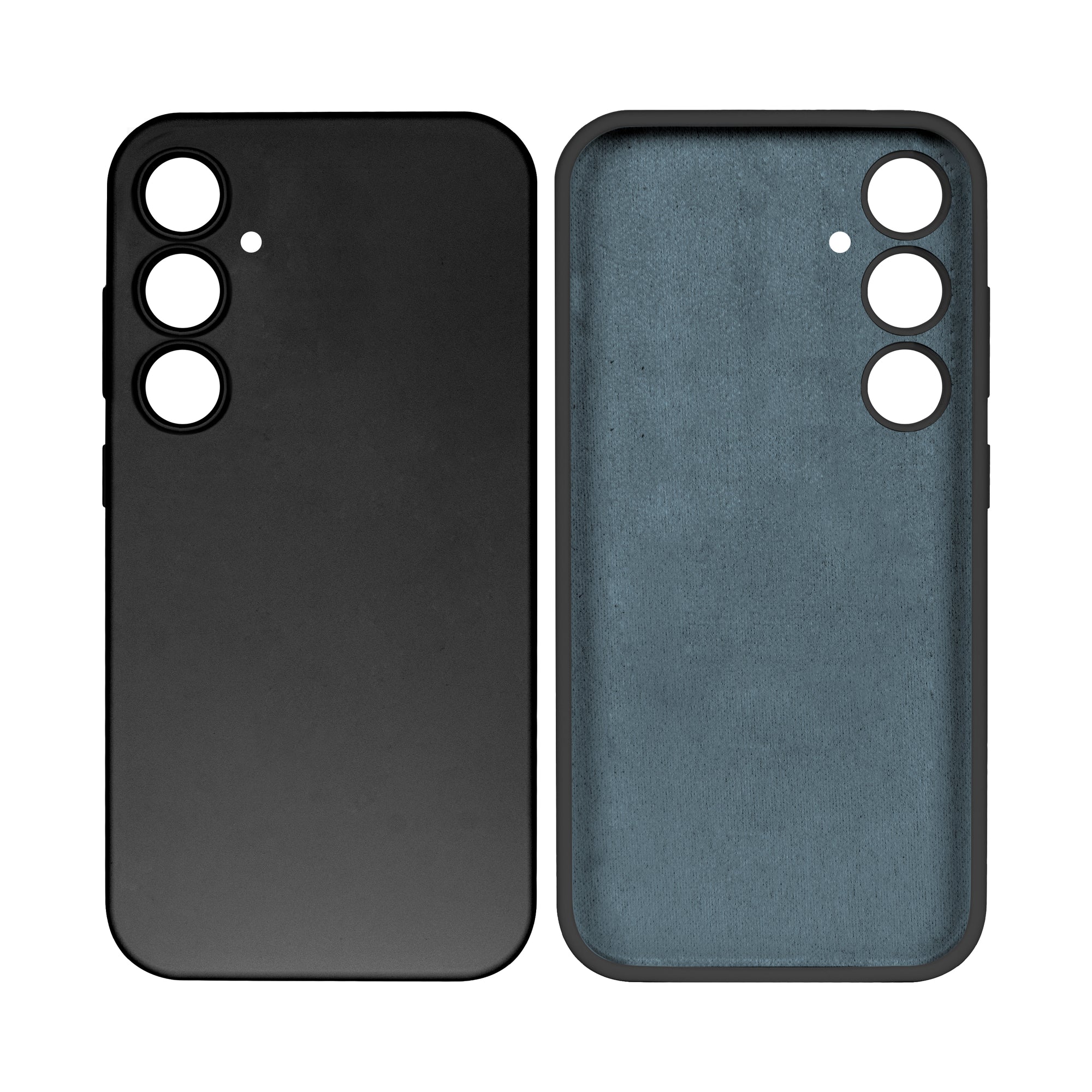 Rixus Soft TPU Phone Case For Samsung Galaxy A35 5G Black