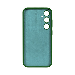 Rixus Soft TPU Phone Case For Samsung Galaxy A35 5G Dark Green