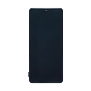 Samsung Galaxy A71 A715F Display and Digitizer With Frame Black Soft-OLED