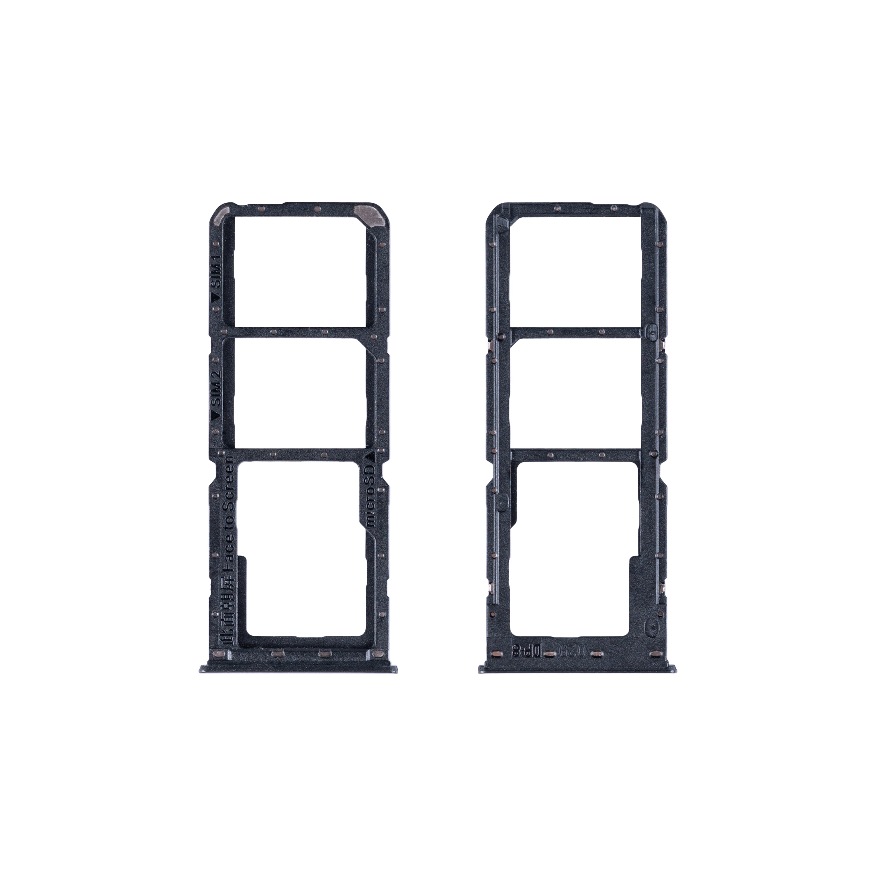 Oppo A5 (2020) Sim Card Holder Mirror Black OEM