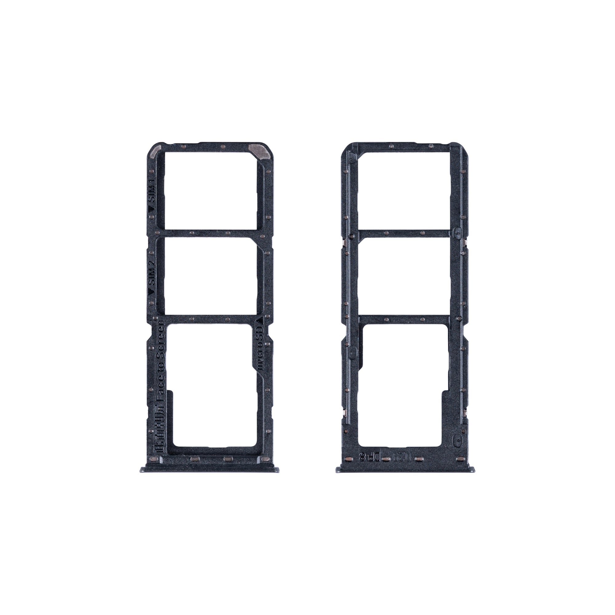 Oppo A5 (2020) Sim Card Holder Mirror Black OEM