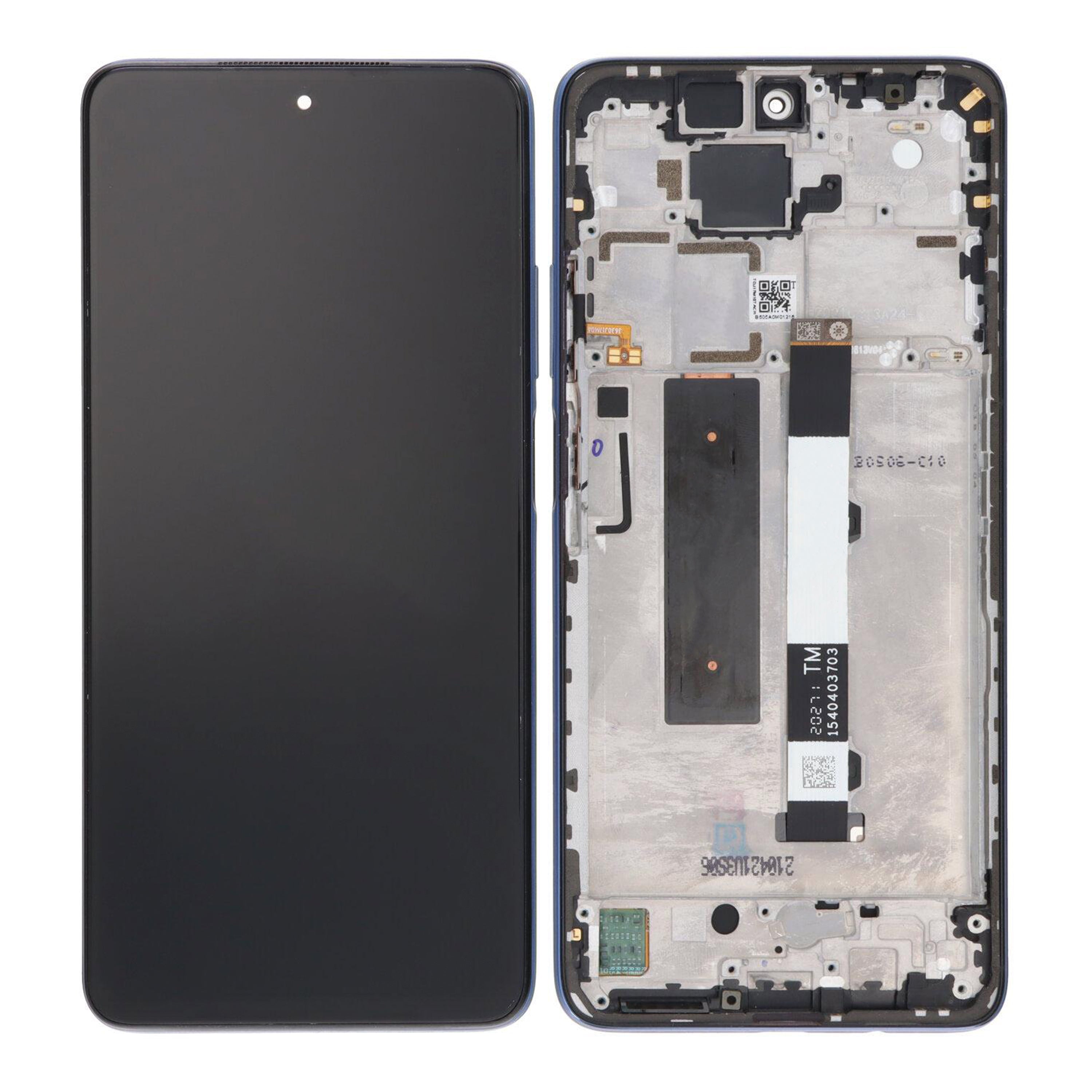 Xiaomi Mi 10T Lite 5G, Redmi Note 9 Pro 5G Display and Digitizer With Frame Black OEM
